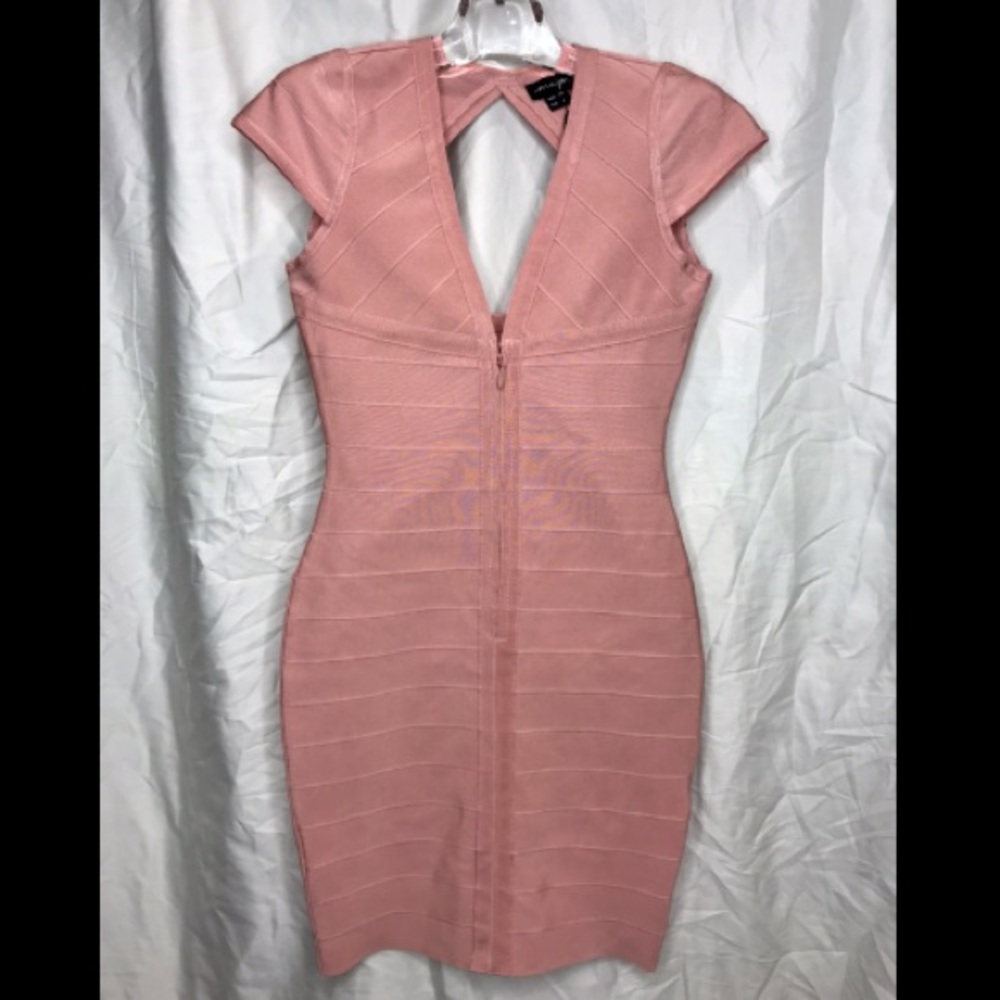 MAPS soft pink dress